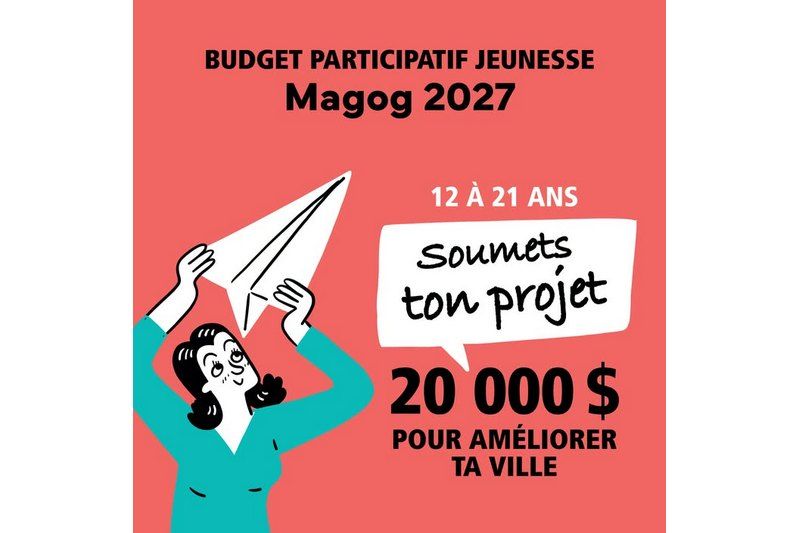 Budget participatif jeunesse : Magog veut entendre les 12 à 21 ans